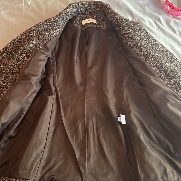 Calvin Klein Double Breasted Pea Coat - Picture 6 of 12